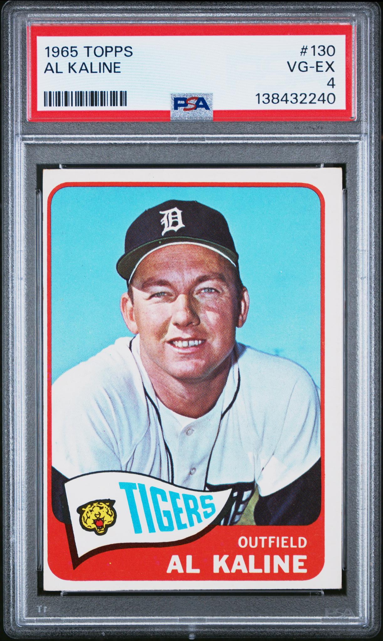 1965 Topps Al Kaline #130 PSA 4