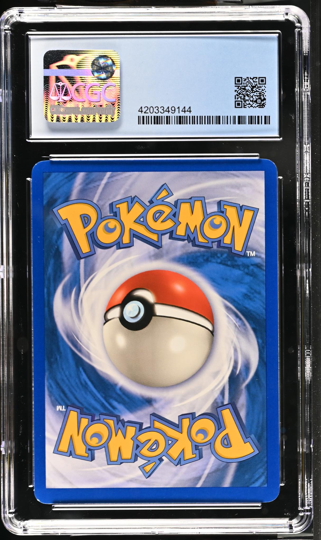 2007 Pokemon #107/123 Vulpix Mysterious Treasures CGC 9