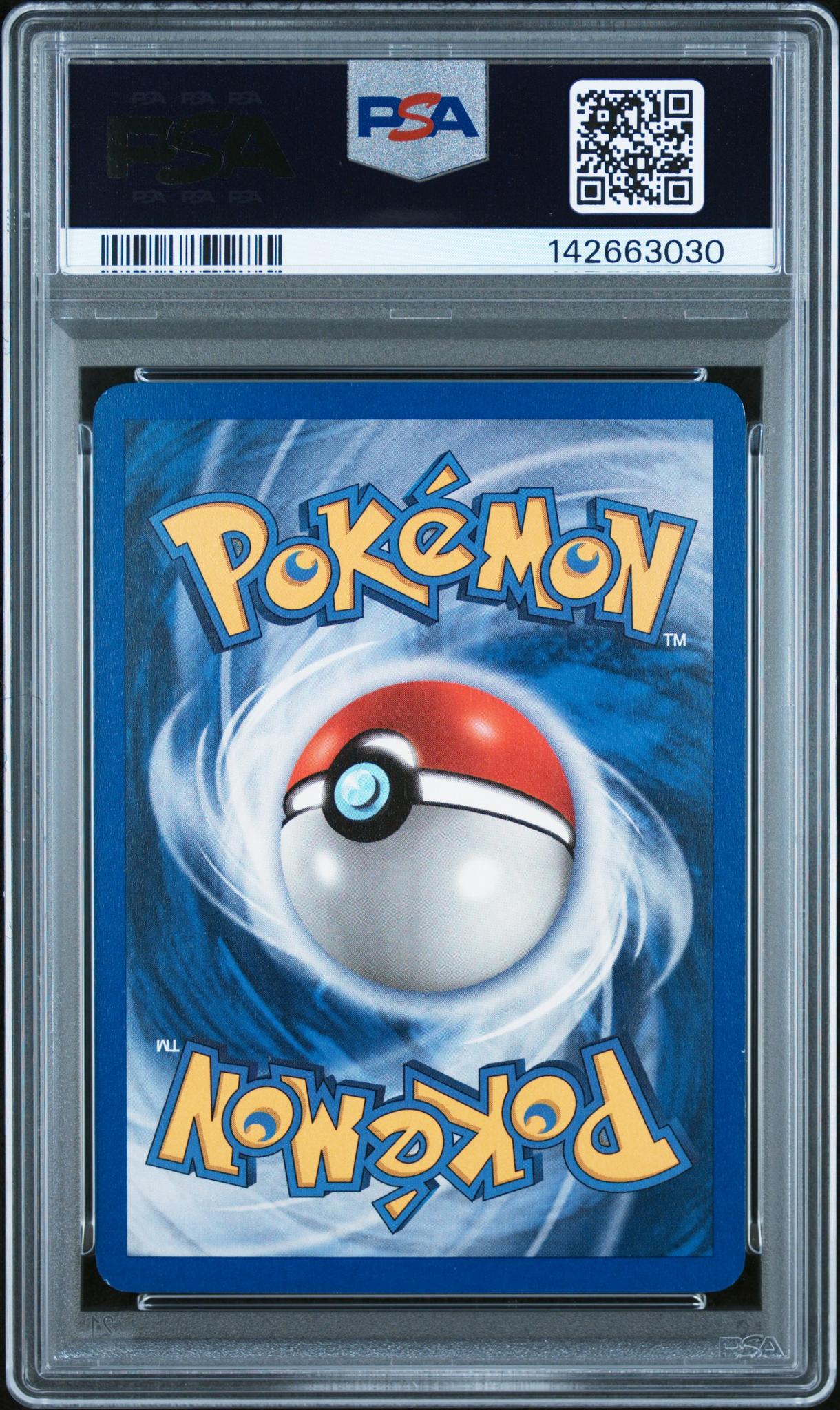2002 Pokemon Expedition Reverse Holo Dragonite #9 PSA 8