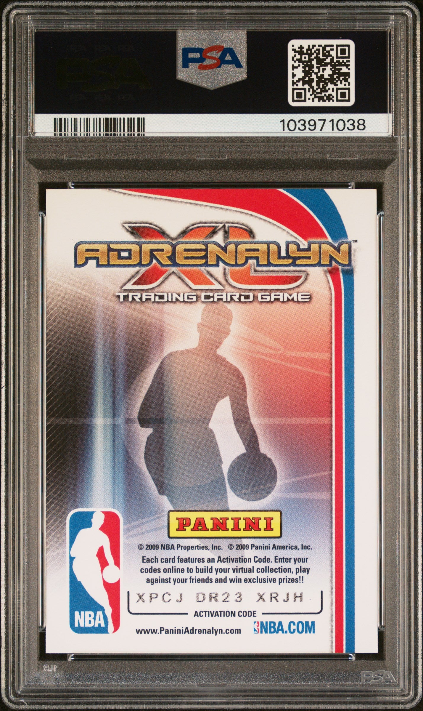 2009 Panini Adrenalyn Xl Ultimate Signature Kobe Bryant PSA 8