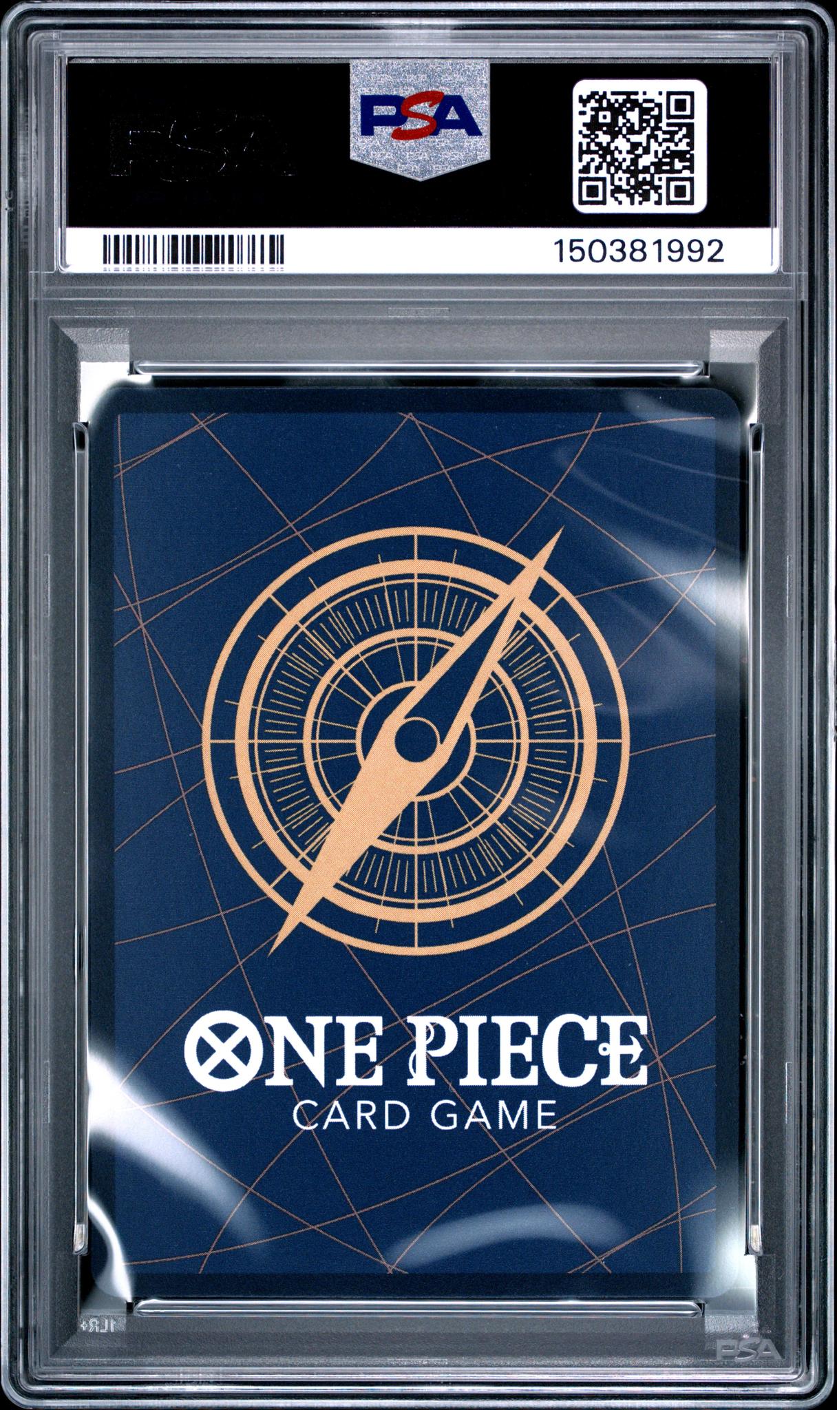 2023 One Piece Paramount War Alternate Art Monkey D. Luffy #OP02-041 PSA 10