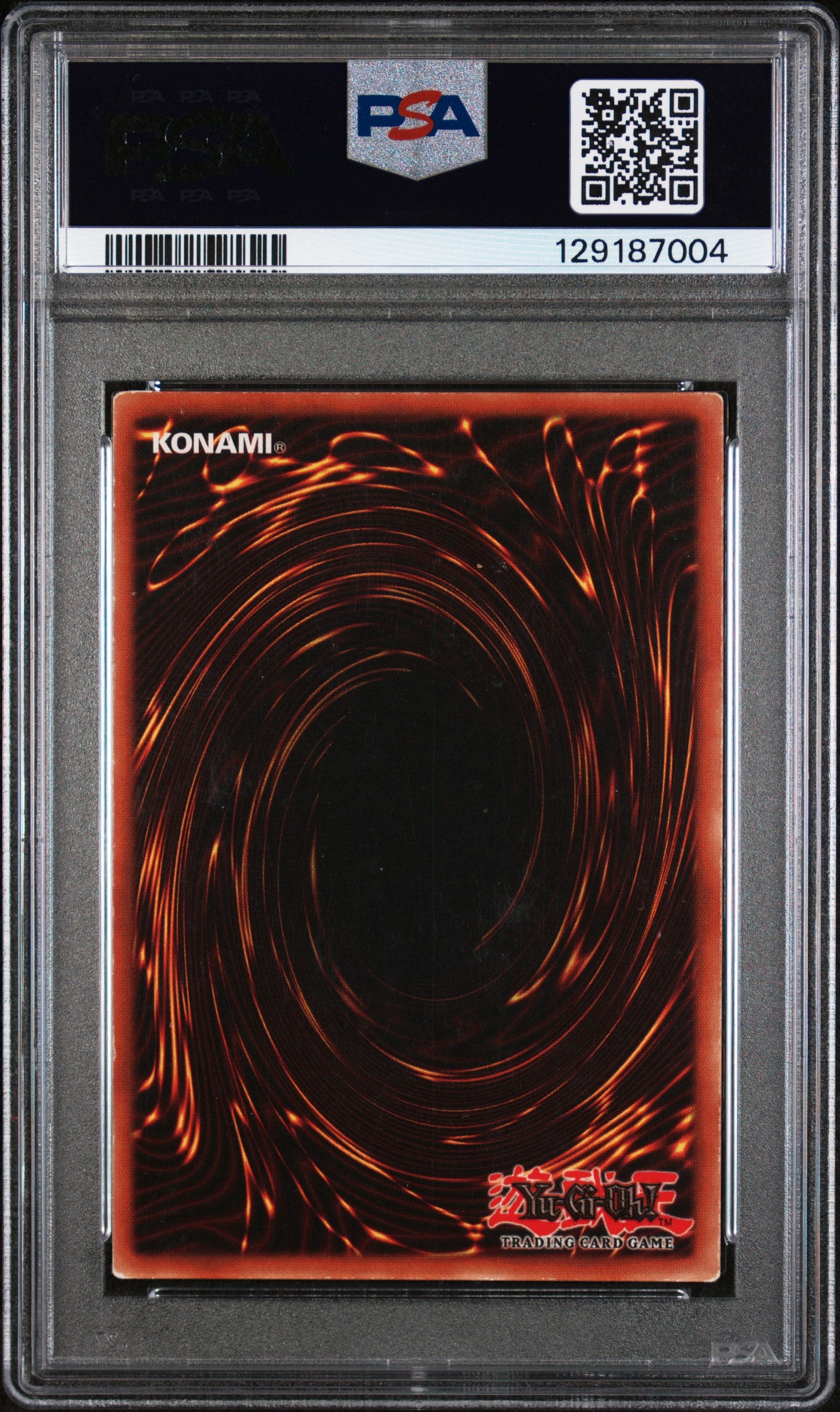 2002 Yu-Gi-Oh! Psv-Pharaoh's Servant Reverse Foil Error Jinzo PSA 5