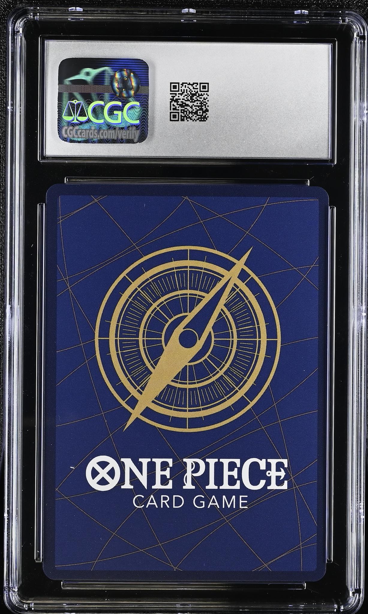 2024 One Piece Card Game # Marshall D. Teach Emperors in New World CGC 10