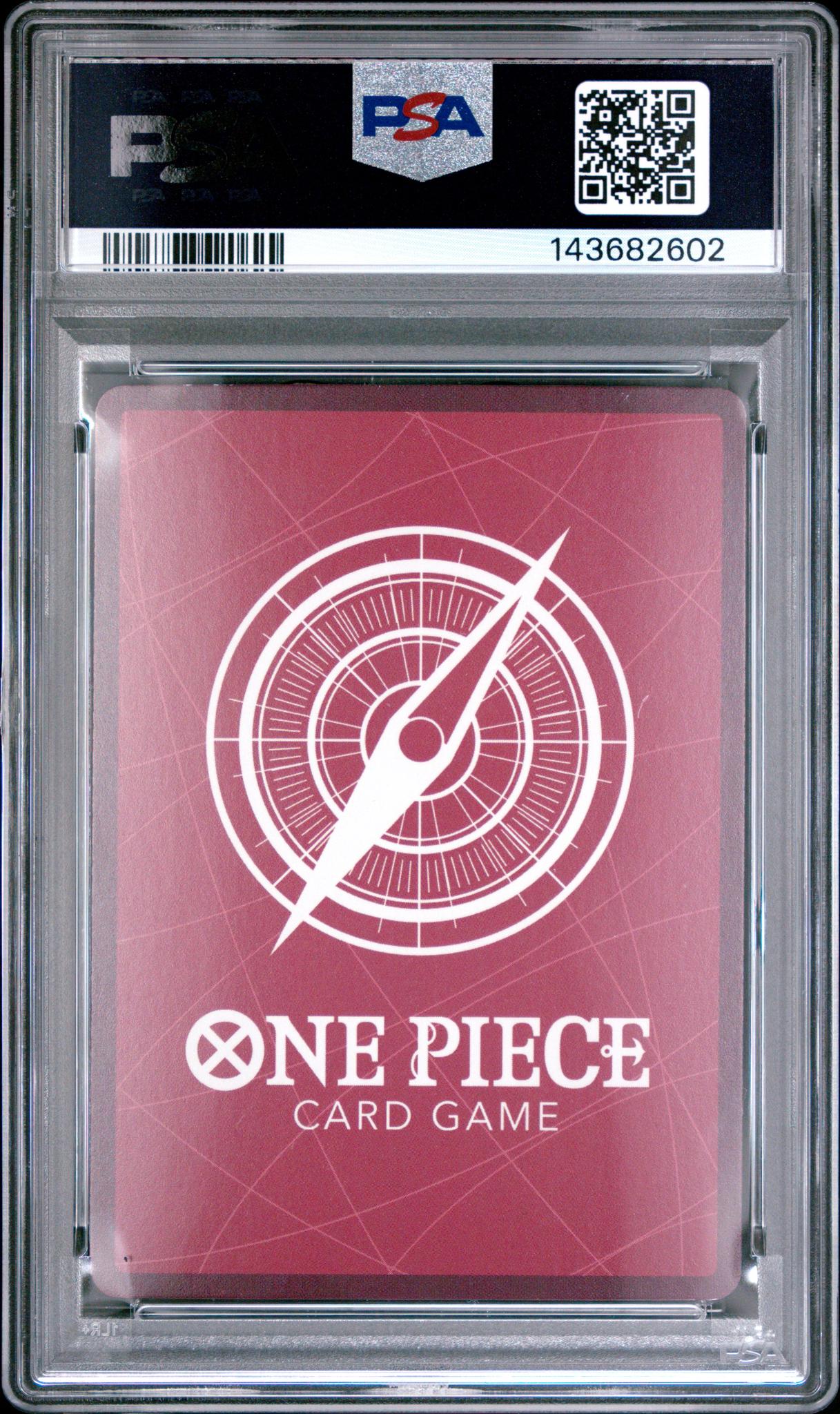 2022 One Piece Starter Deck Straw Hat Crew Leader Super Prerelease Monkey D. Luffy #ST01-001 PSA 9