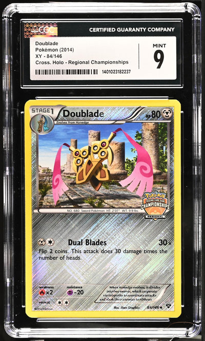 Pokémon Doublade #84/146 Cross Holo Regional Championships CGC 9