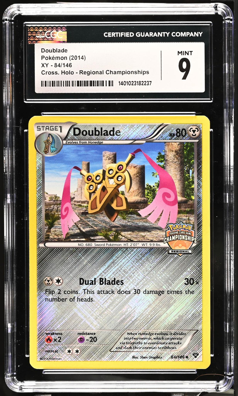Pokémon Doublade #84/146 Cross Holo Regional Championships CGC 9