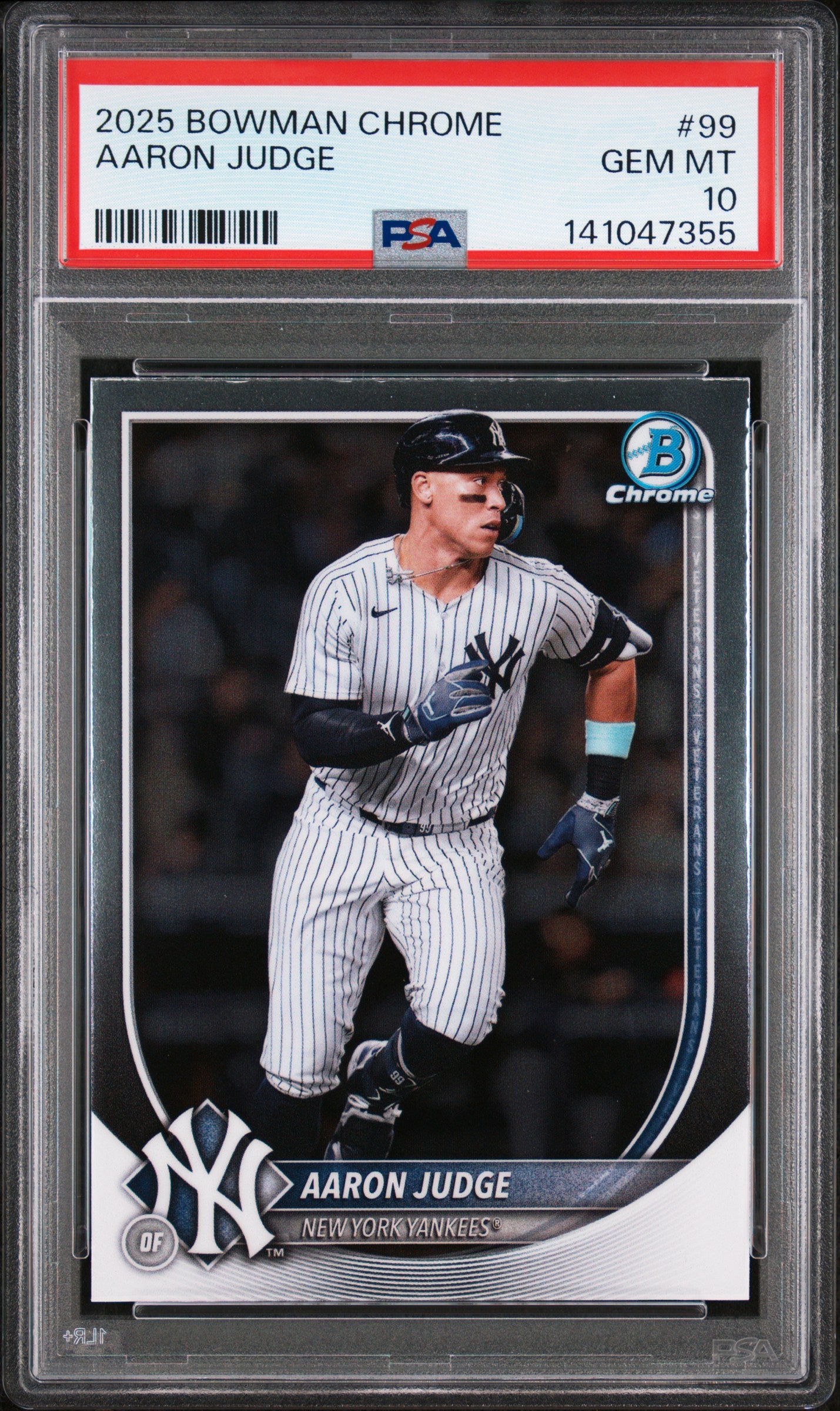 2025 Bowman Chrome Aaron Judge #99 PSA 10