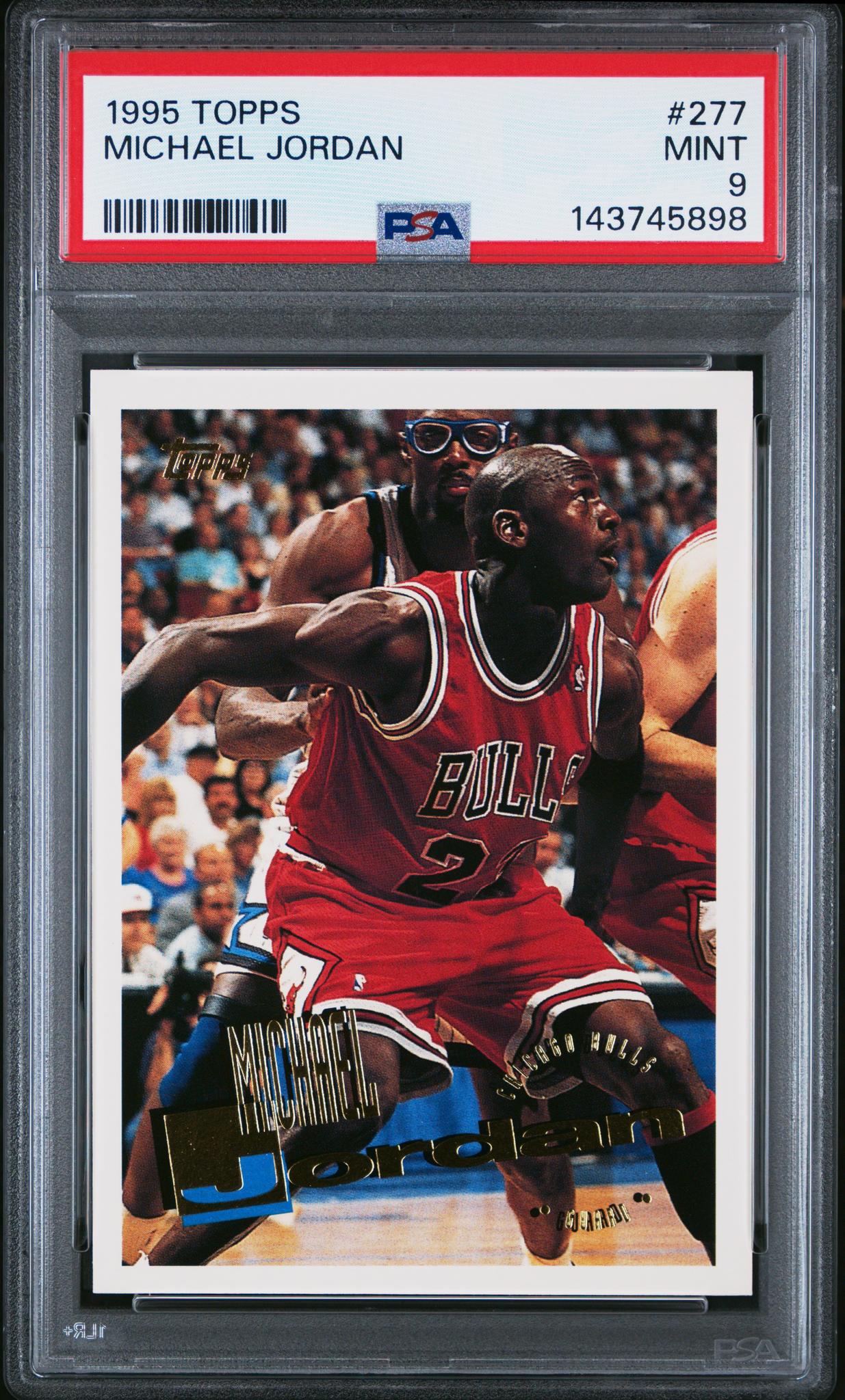 1995 Topps Michael Jordan #277 PSA 9