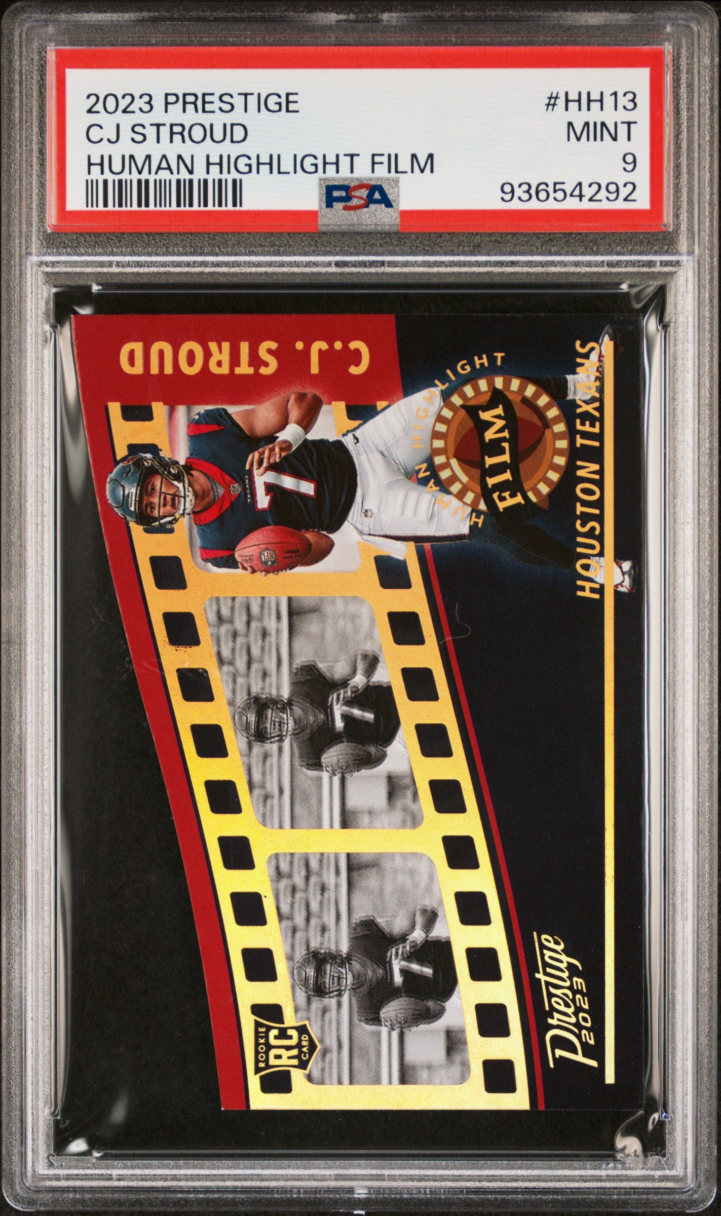 2023 Panini Prestige Human Highlight Film CJ Stroud #HH13 PSA 9