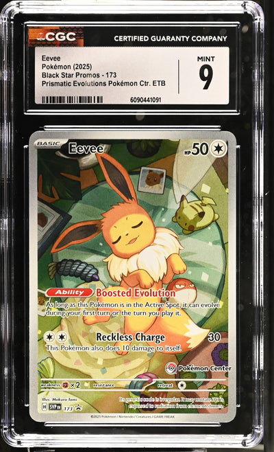 Pokémon Black Star Promos Eevee #173 CGC 9