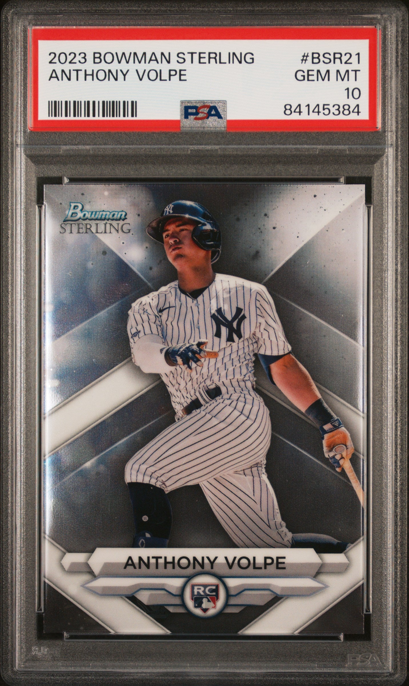 2023 Bowman Sterling Rookie Revelation Anthony Volpe #BSR21 PSA 10