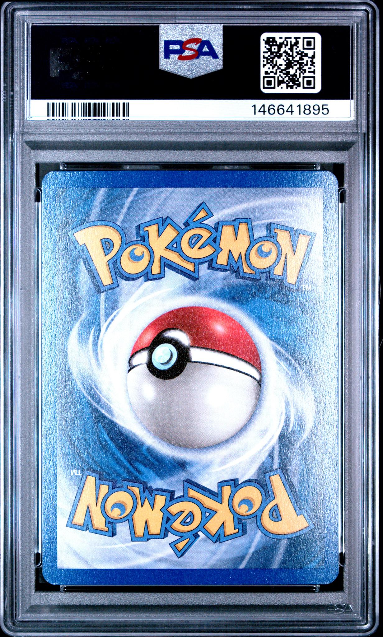 1999 Pokemon Best of Game Promo Reverse Holo Winner Hitmonchan #2 PSA 8