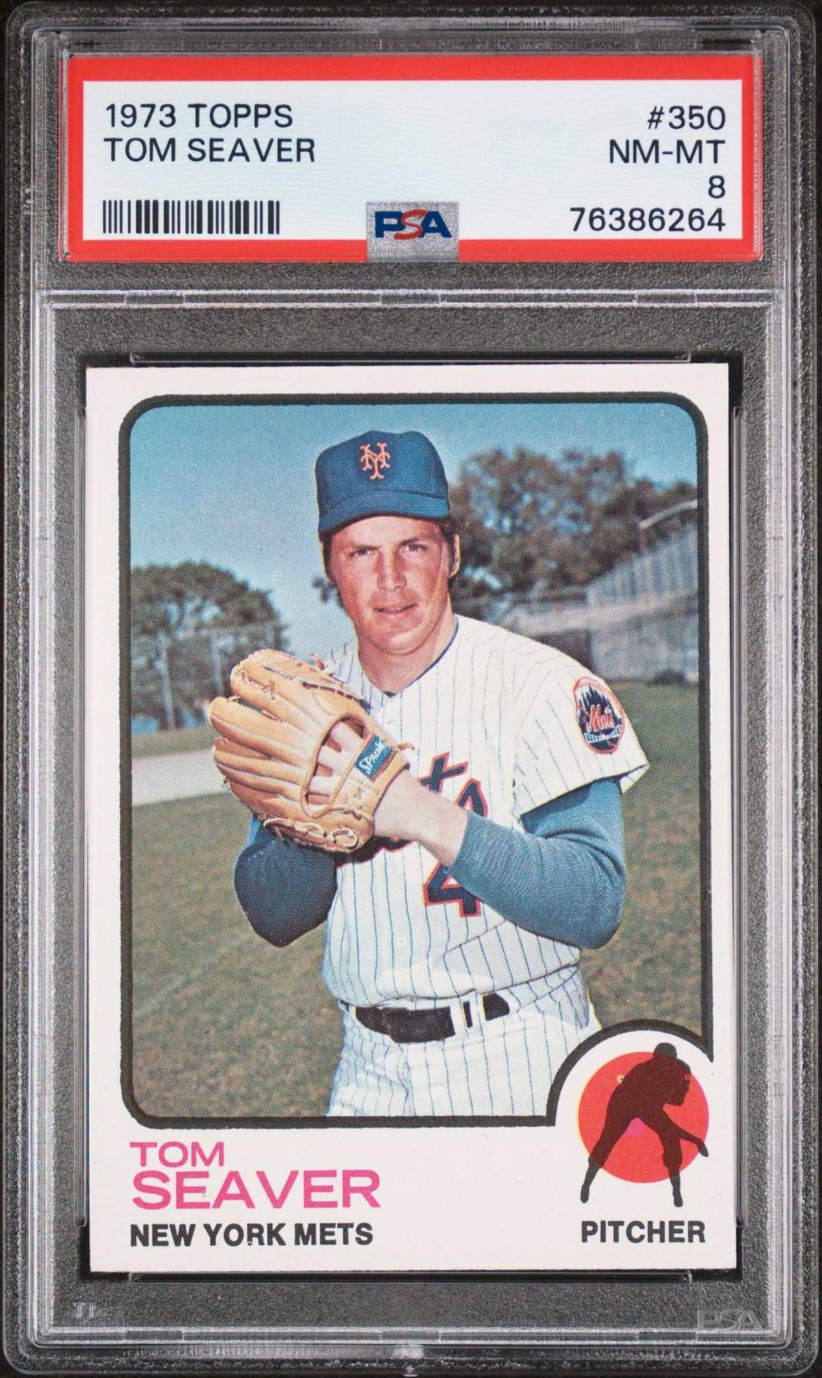 1973 Topps Tom Seaver #350 PSA 8