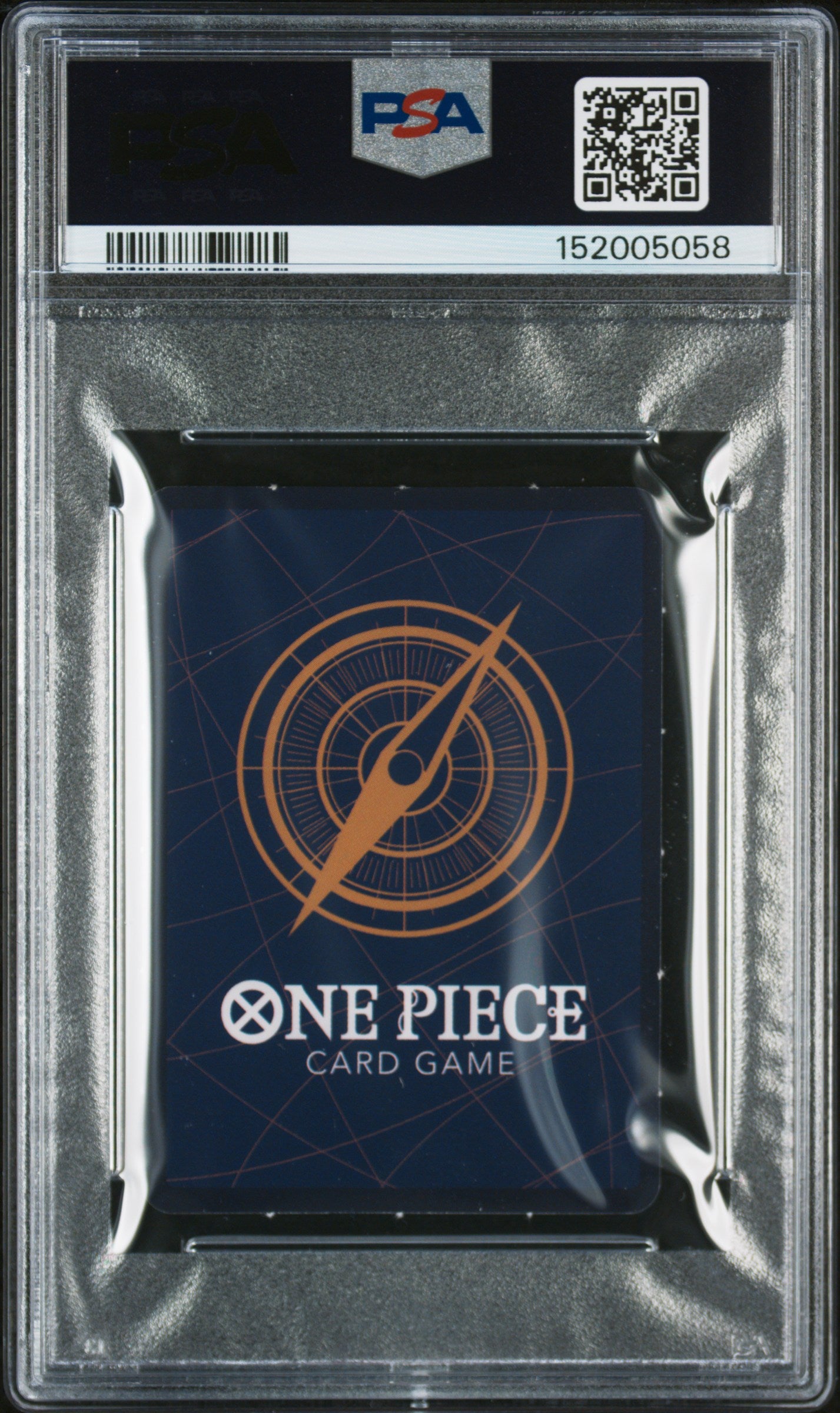 2023 One Piece Japanese Saikyo Jump Mini Promos Perforated-May Portgas D. Ace #13 PSA 8