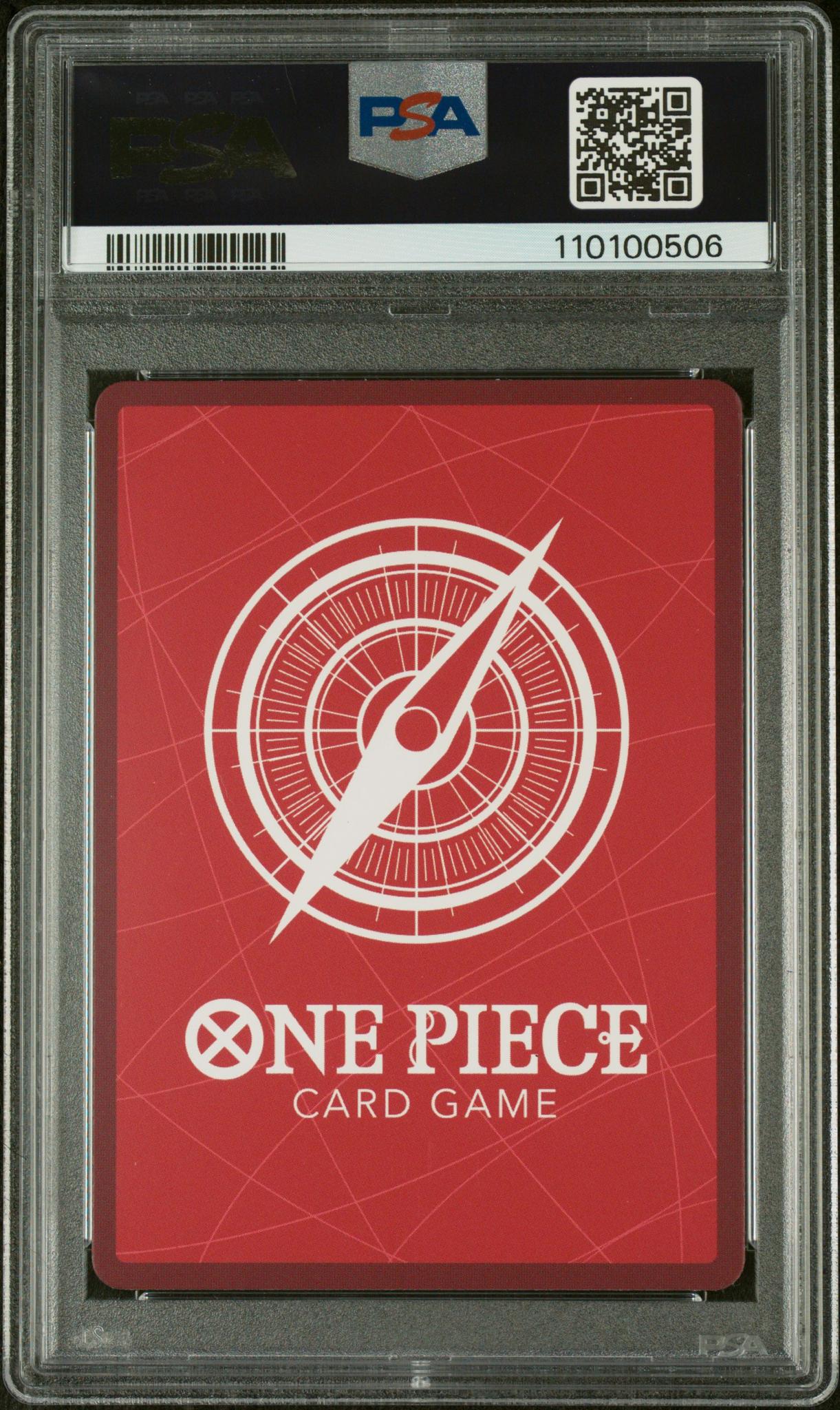 2024 One Piece Emperors In the New World Alternate Art Shanks #OP09-001 PSA 10