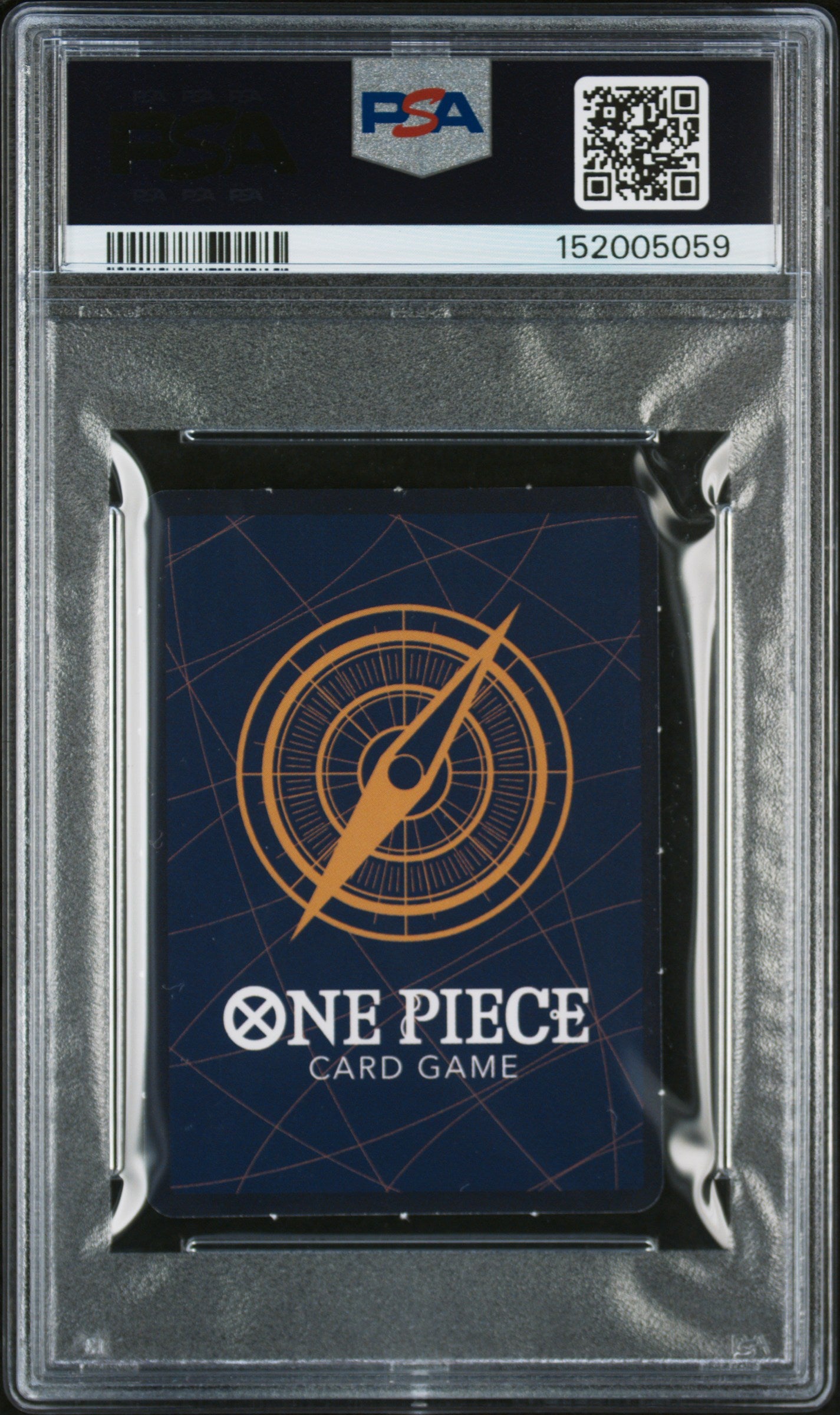 2023 One Piece Saikyo Jump Mini Promo Japanese Perforated May Holo Portgas D. Ace #13 PSA 9