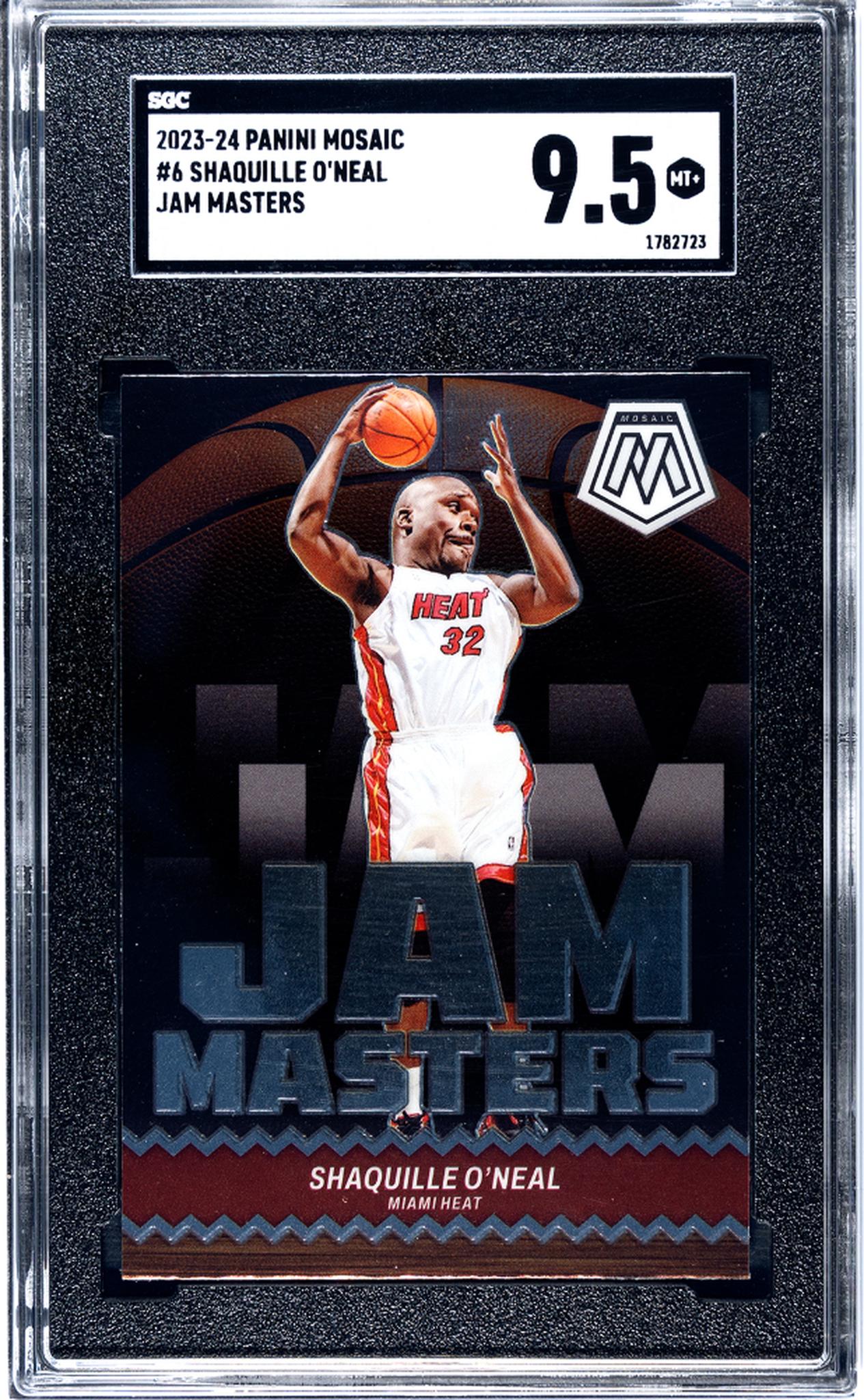 2023 Panini Mosaic Jam Masters Shaquille O'Neal #6 SGC 9.5