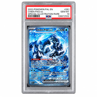 Pokémon Chien-Pao ex #261 Special Illustration Rare PSA 10