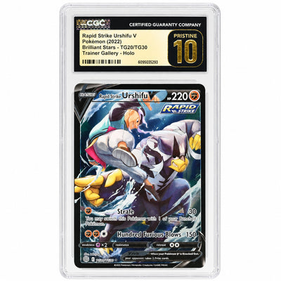 Pokémon Brilliant Stars Rapid Strike Urshifu V TG20/TG30 Trainer Gallery Holo CGC 10