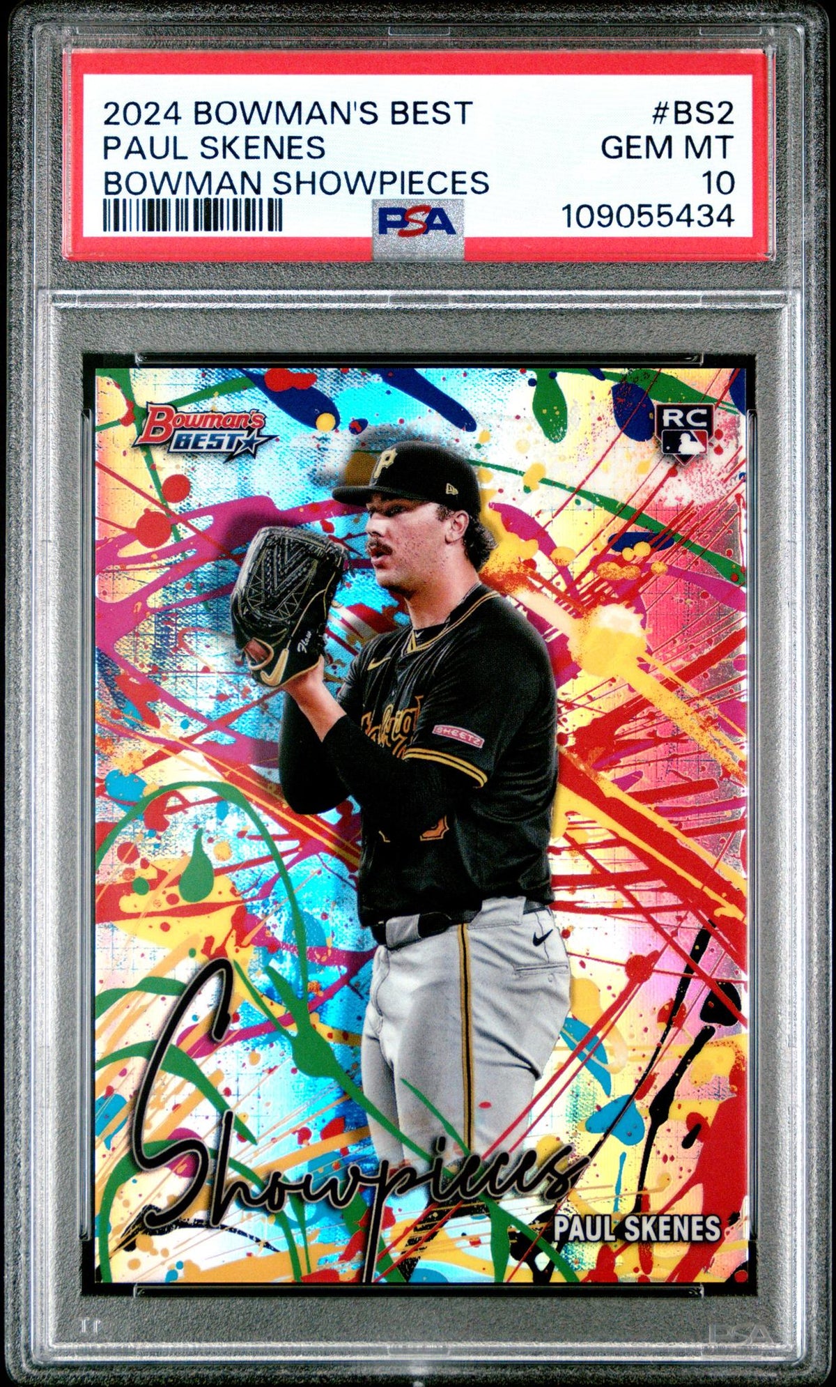 2024 Bowman's Best Bowman Showpieces Paul Skenes #BS2 PSA 10
