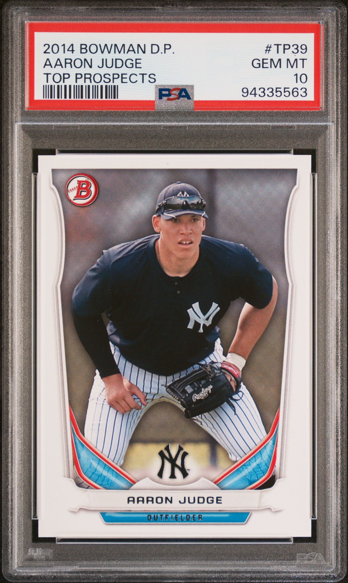 2014 Bowman Draft Picks Top Prospects Aaron Judge #TP-39 PSA 10