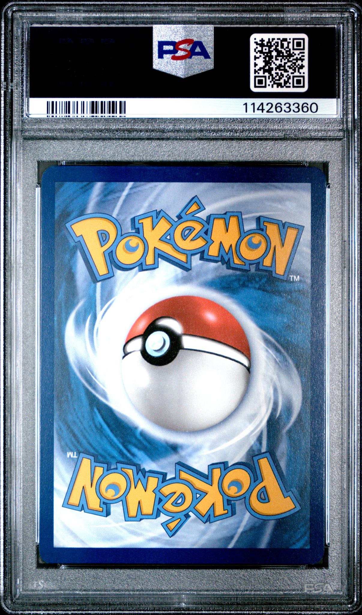 2024 Pokemon Scarlet & Violet Black Star Promos Temporal Forces Pokemon Center Elite Trainer Box Iron Leaves Iron Thorns #098 PSA 9