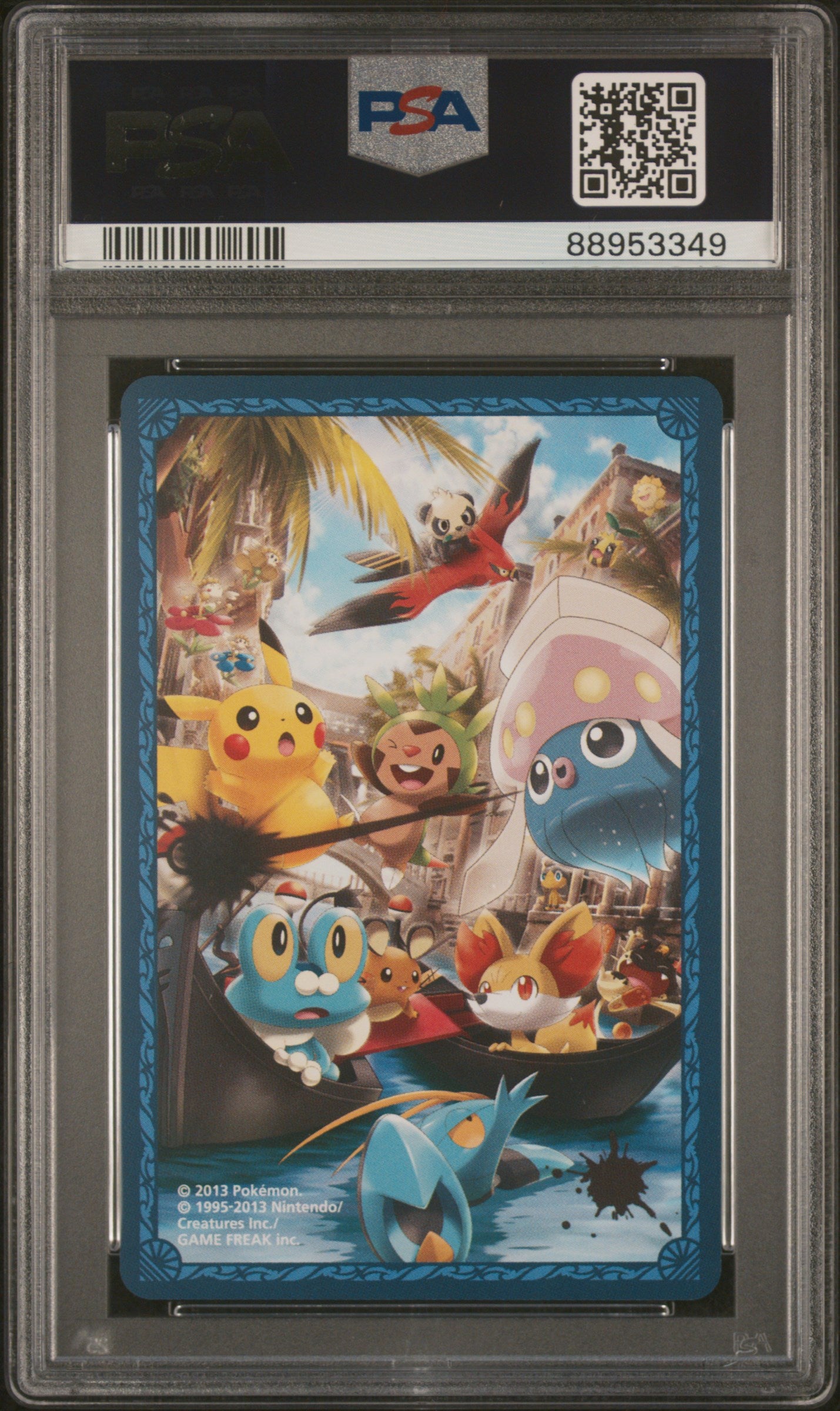 2013 Pokemon Center Tokyo Bay Playing Cards Inkay Joker PSA 10