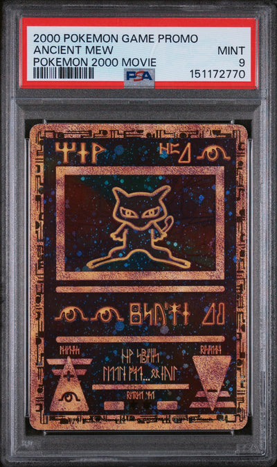 Pokémon Ancient Mew Pokémon 2000 Movie Promo PSA 9