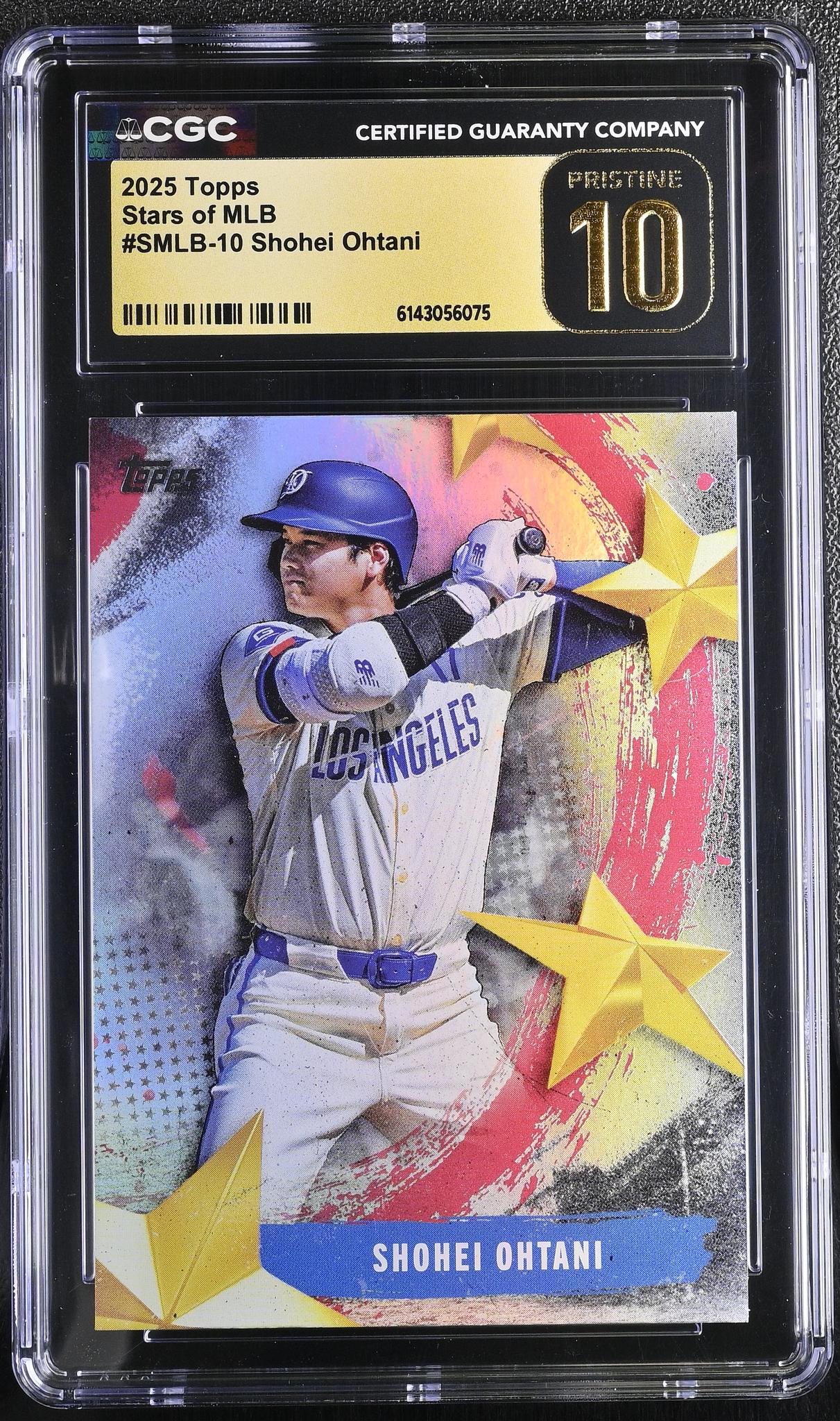 2025 Topps #SMLB-10 Shohei Ohtani Stars of MLB CGC 10