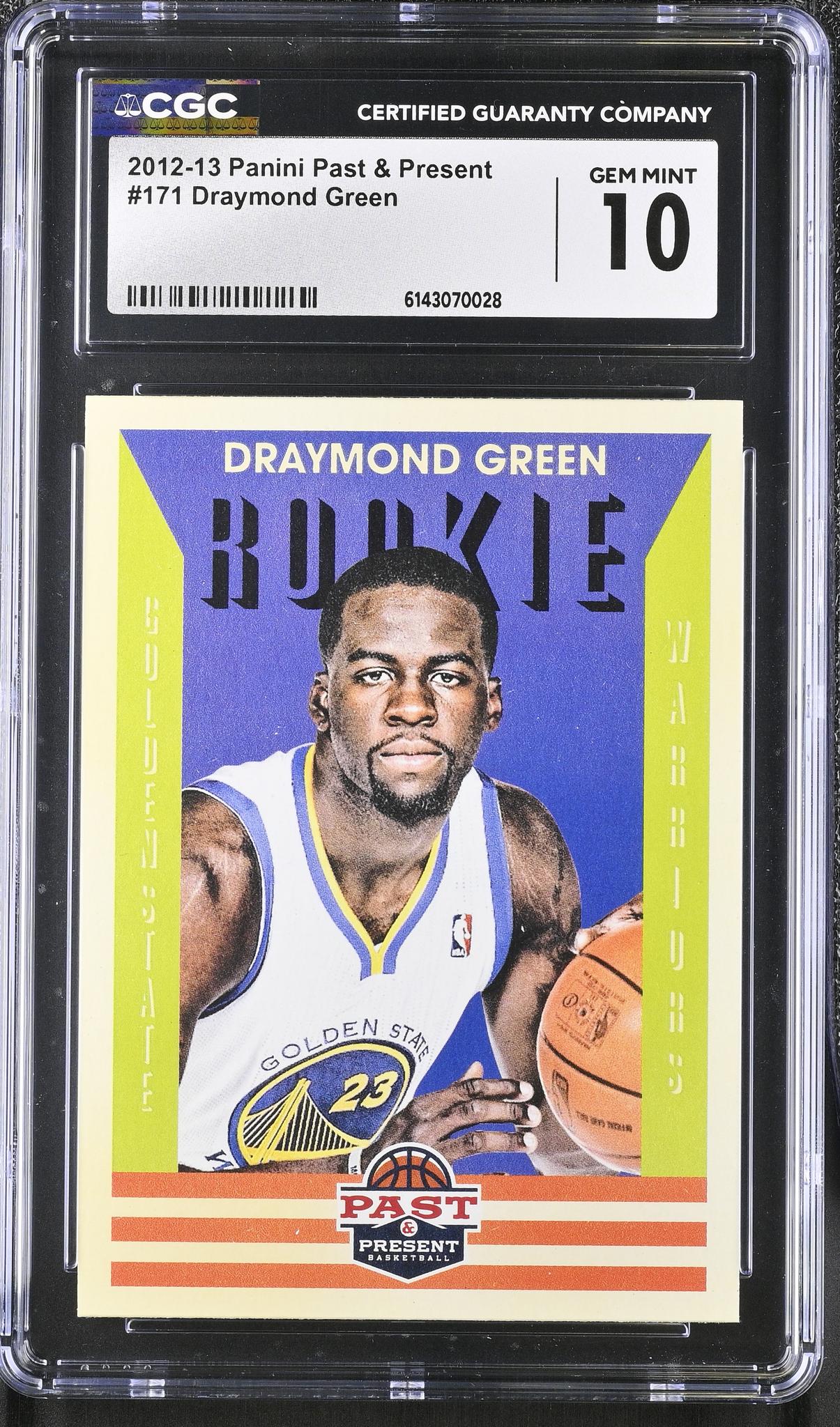 2012 Past & Present #171 Draymond Green CGC 10