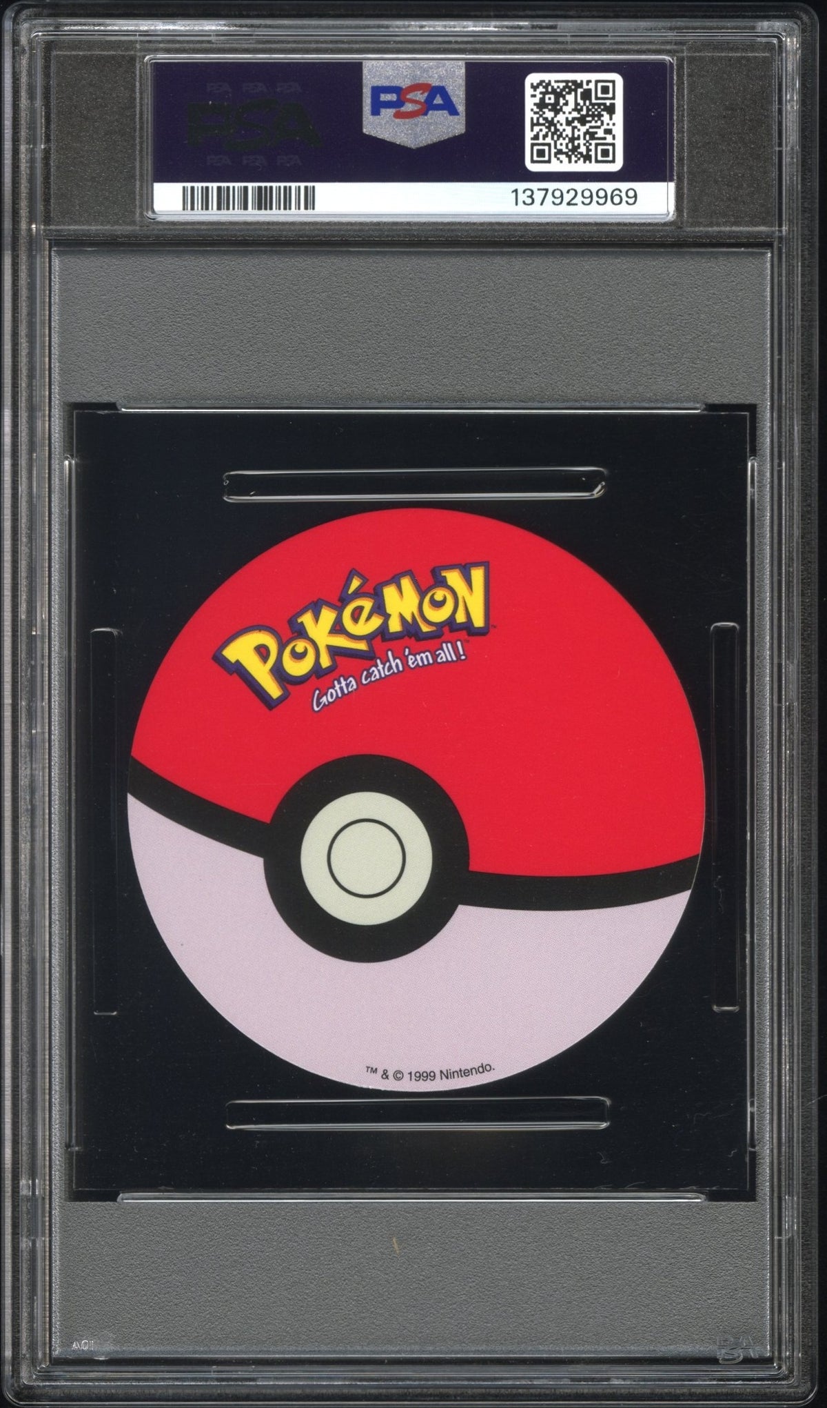 1999 Pokemon Rummy 10 of Clubs Charizard #6 PSA 10