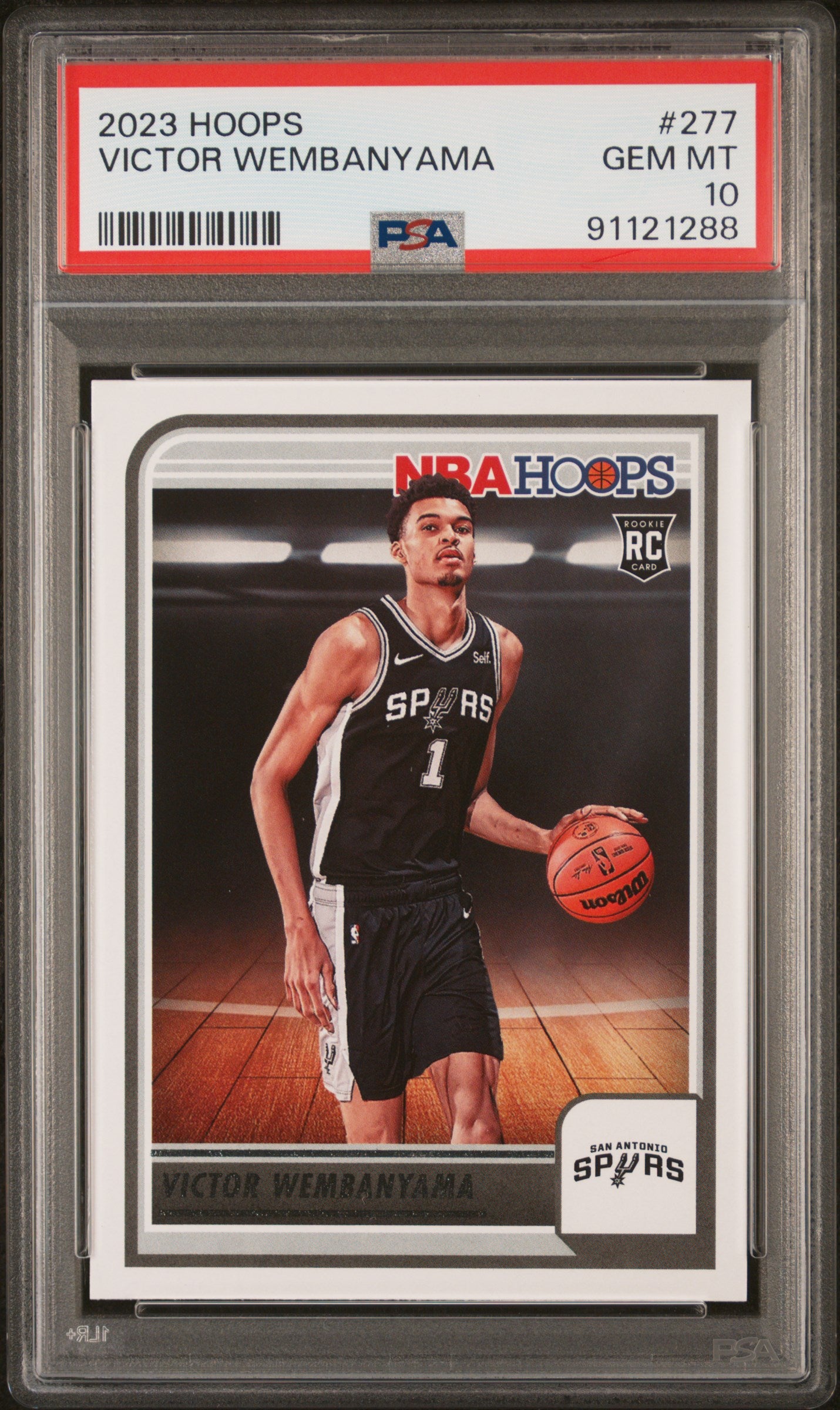 2023 Hoops Victor Wembanyama #277 PSA 10