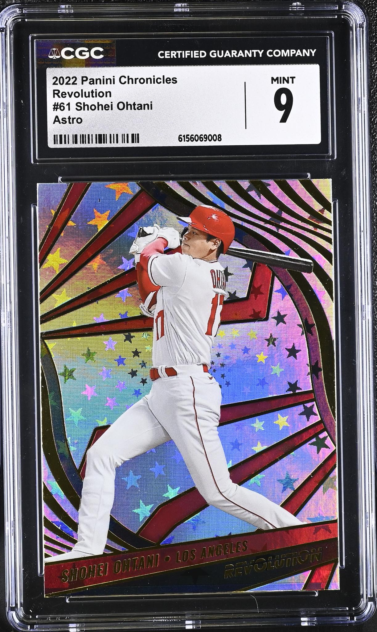 2022 Chronicles #61 Shohei Ohtani Revolution CGC 9