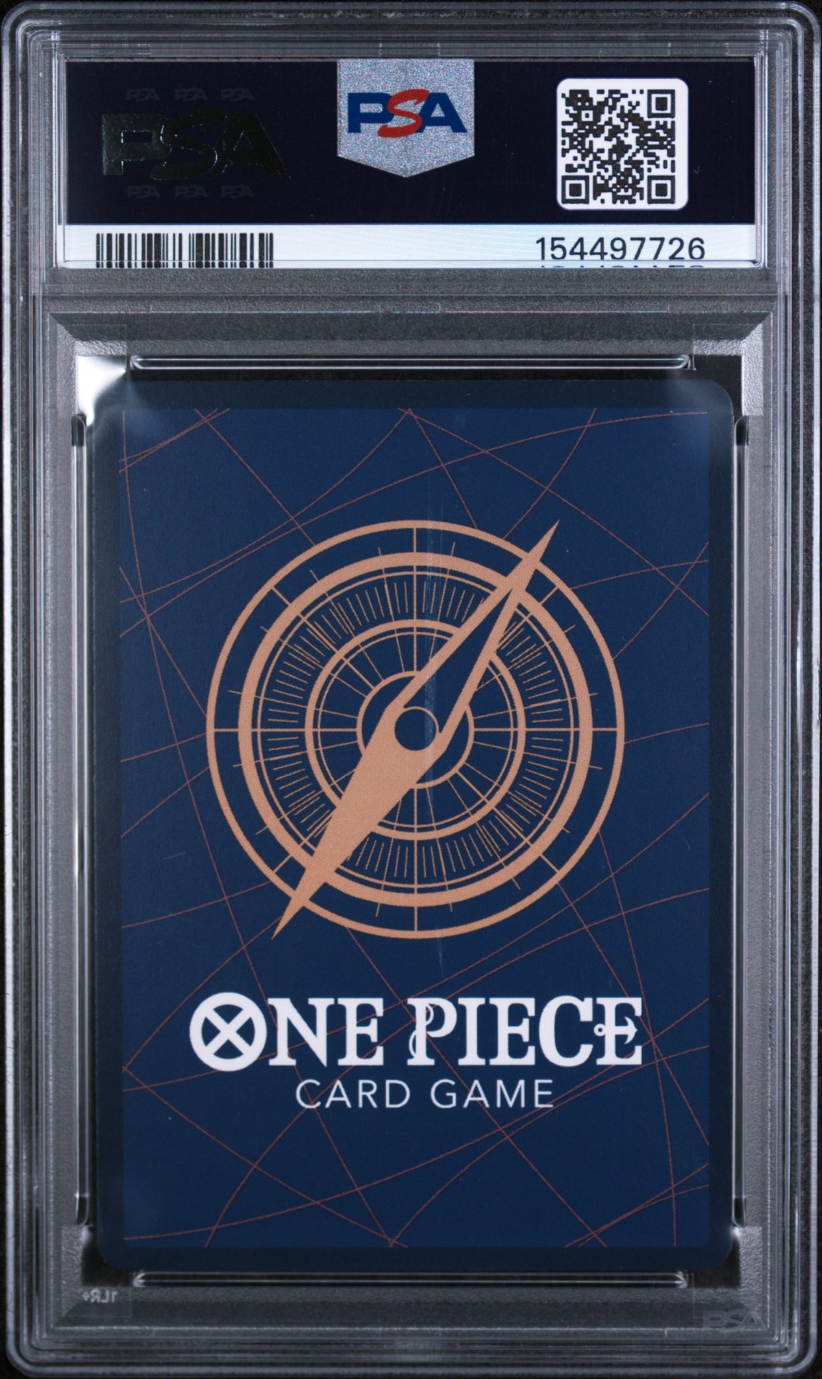 One Piece Card Game Ace & Sabo & Luffy OP13-007 Alternate Art PSA 8