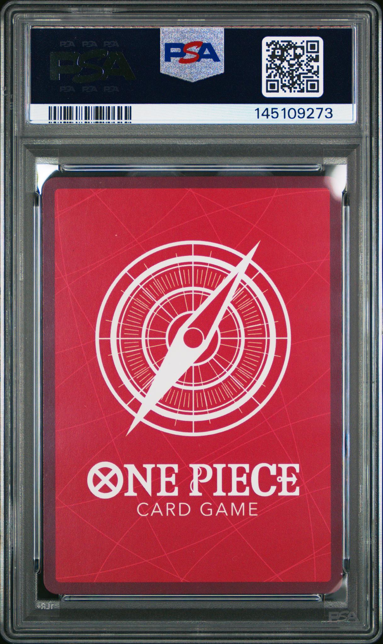 2024 One Piece Starter Deck 14 3d2y Monkey D. Luffy #ST14001 PSA 10