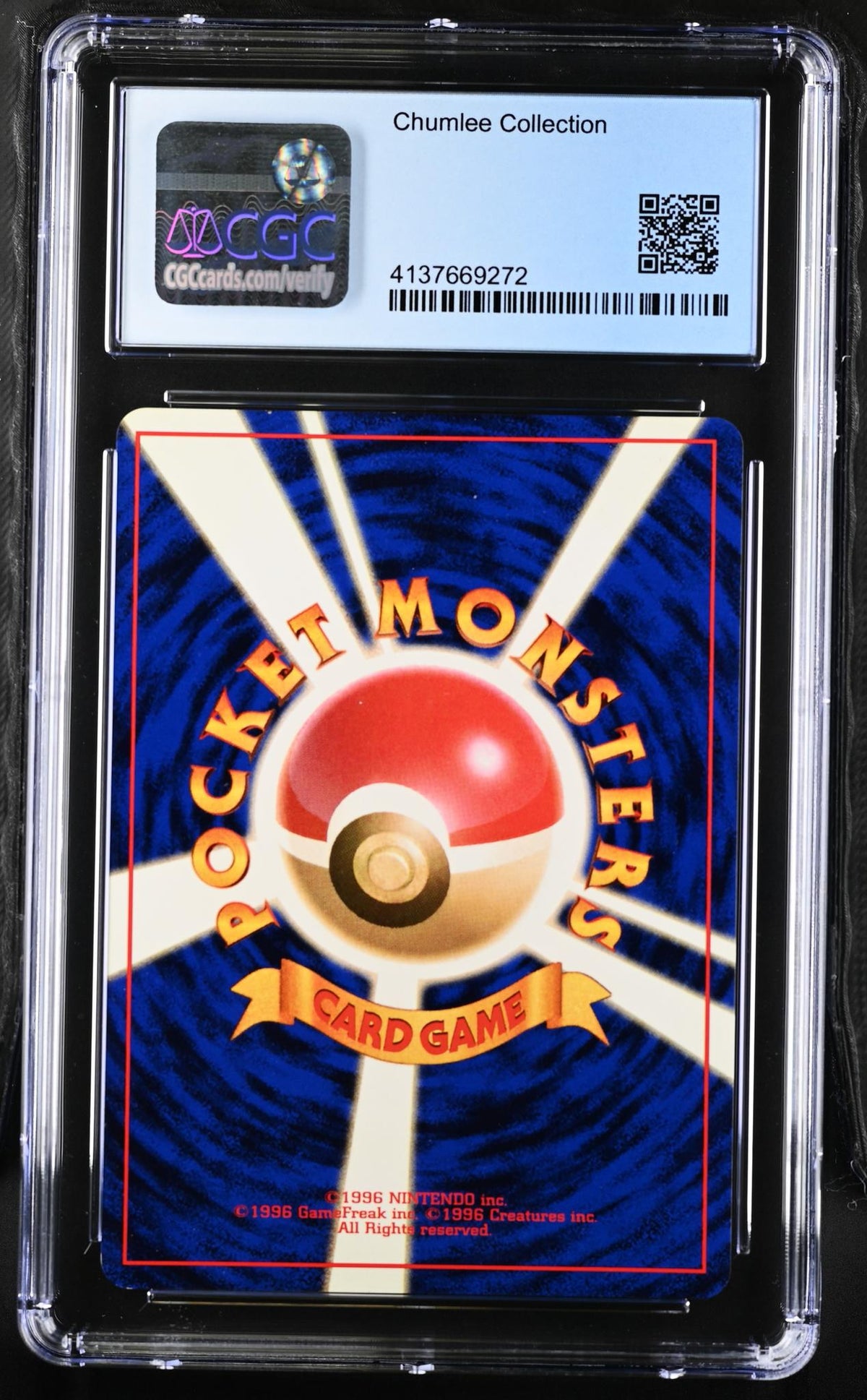 1999 Pokemon #006 Blaine's Charizard Gym 2: Challenge from the Darkness CGC 8.5