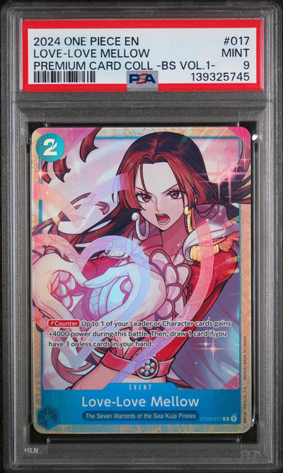 2024 One Piece Love-Love Mellow #017 Premium Card Coll PSA 9