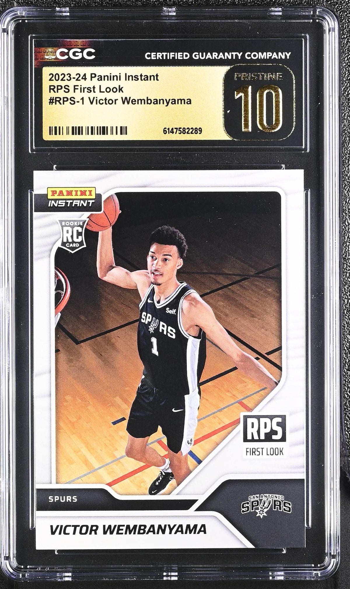 2023 Instant #RPS-1 Victor Wembanyama RPS First Look 1 CGC 10