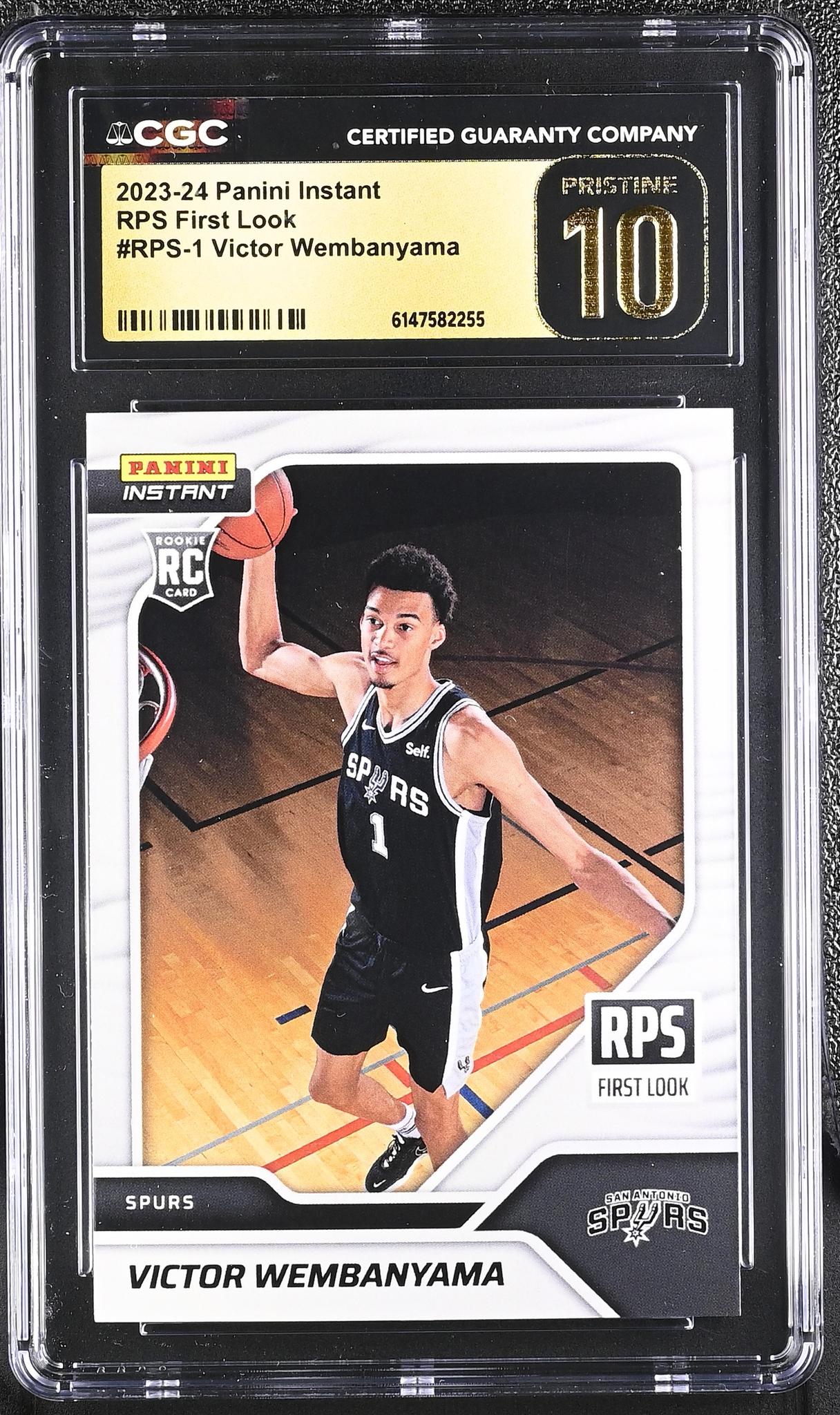 2023 Instant #RPS-1 Victor Wembanyama RPS First Look /16791 CGC 10