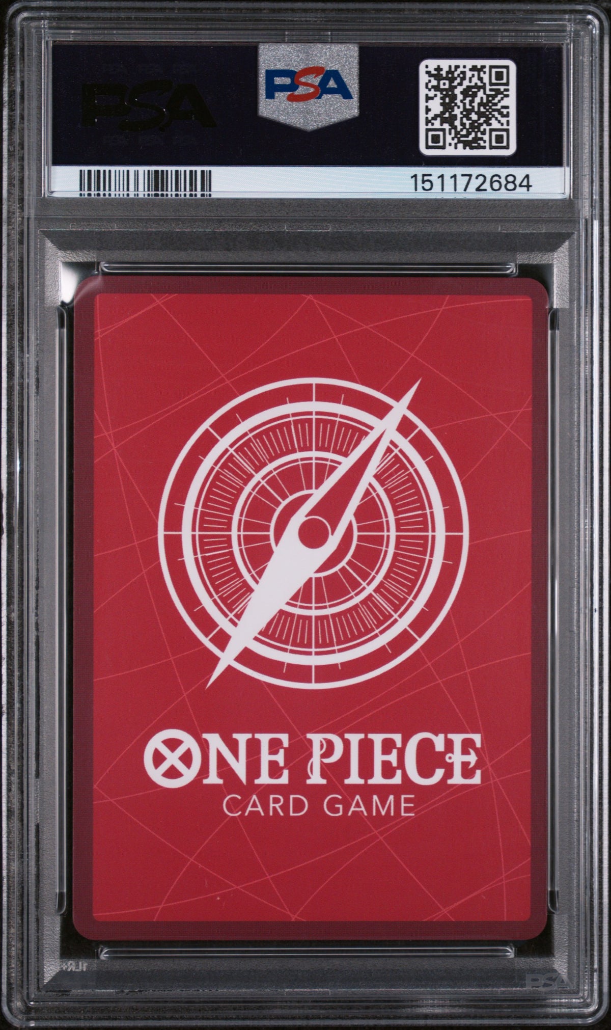 One Piece Card Game Shanks #001 PSA Magazine Exclusive PSA 10