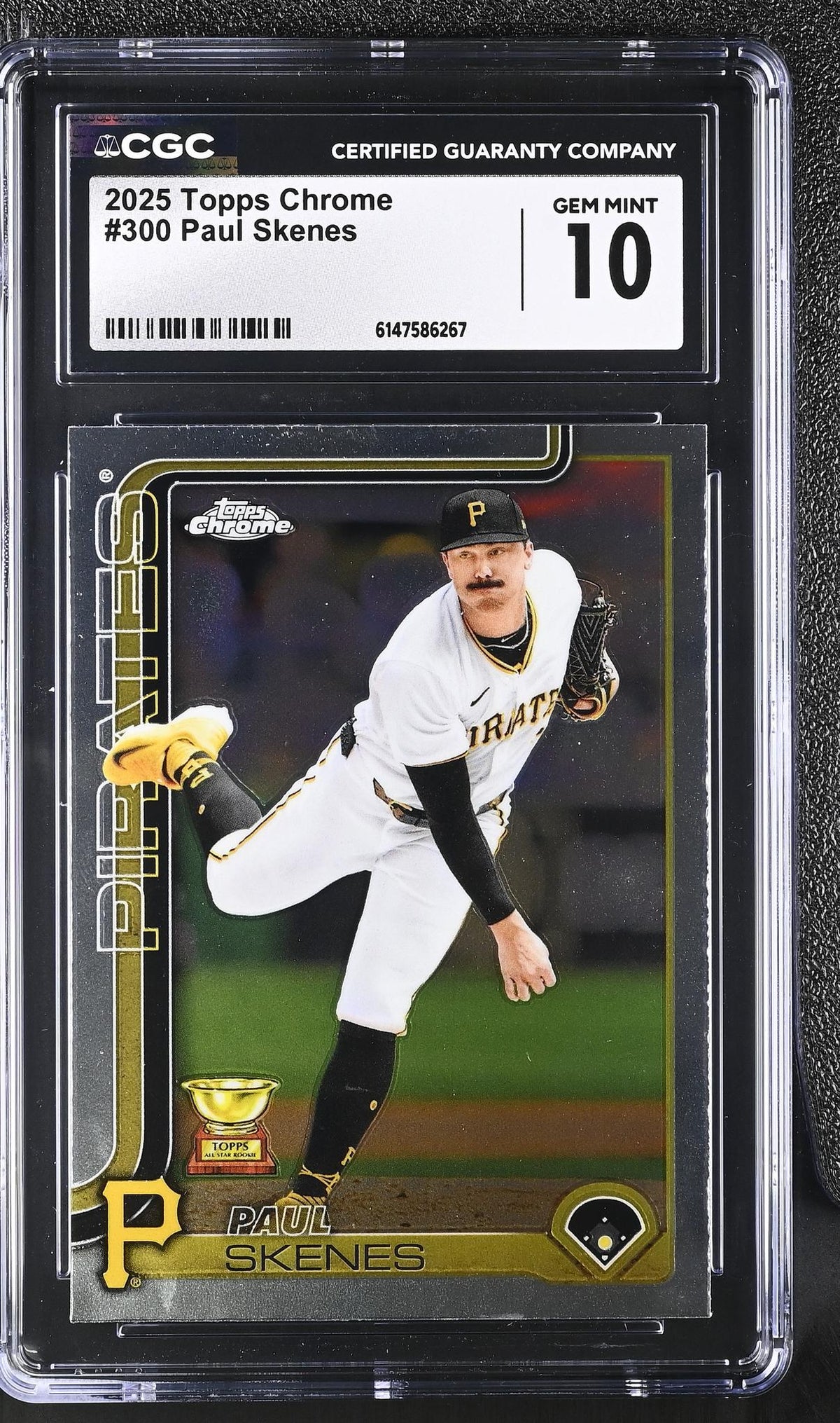 2025 Topps Chrome #300 Paul Skenes CGC 10