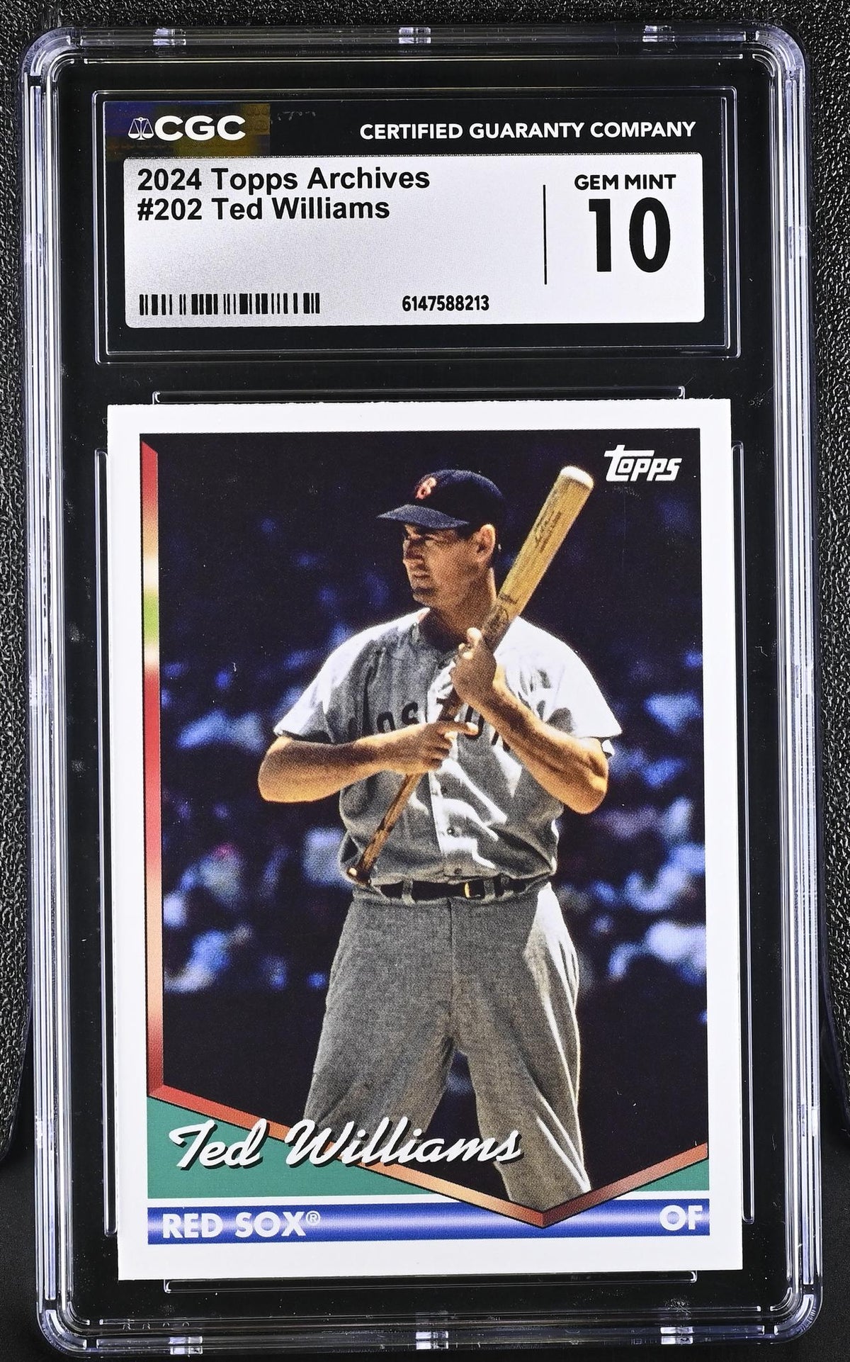 2024 Topps Archives #202 Ted Williams CGC 10