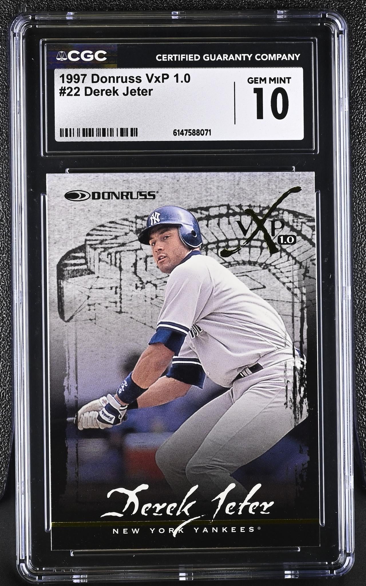 1997 Donruss VxP 1.0 #22 Derek Jeter CGC 10 6147588071