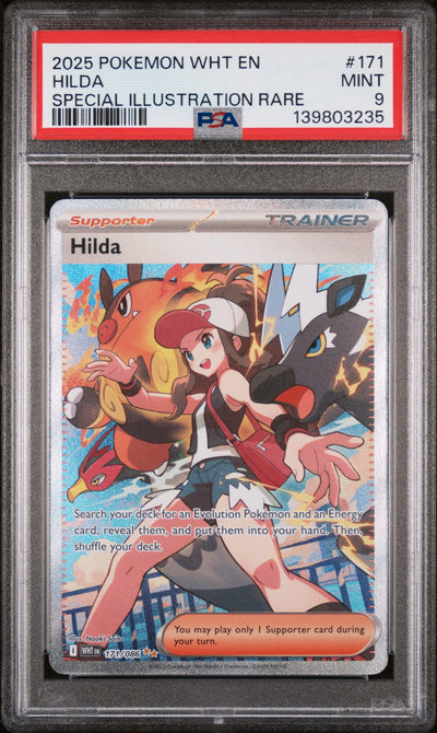 Pokémon Hilda #171 Special Illustration Rare PSA 9