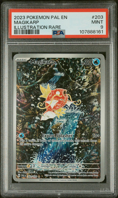 Pokémon Magikarp #203 Illustration Rare PSA 9