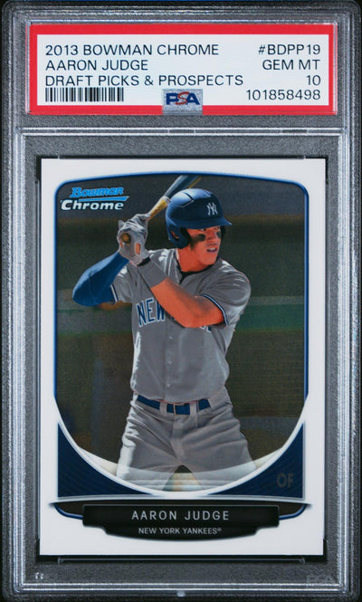 2013 Bowman Chrome Draft Picks & Prospects Aaron Judge #BDPP19 PSA 10
