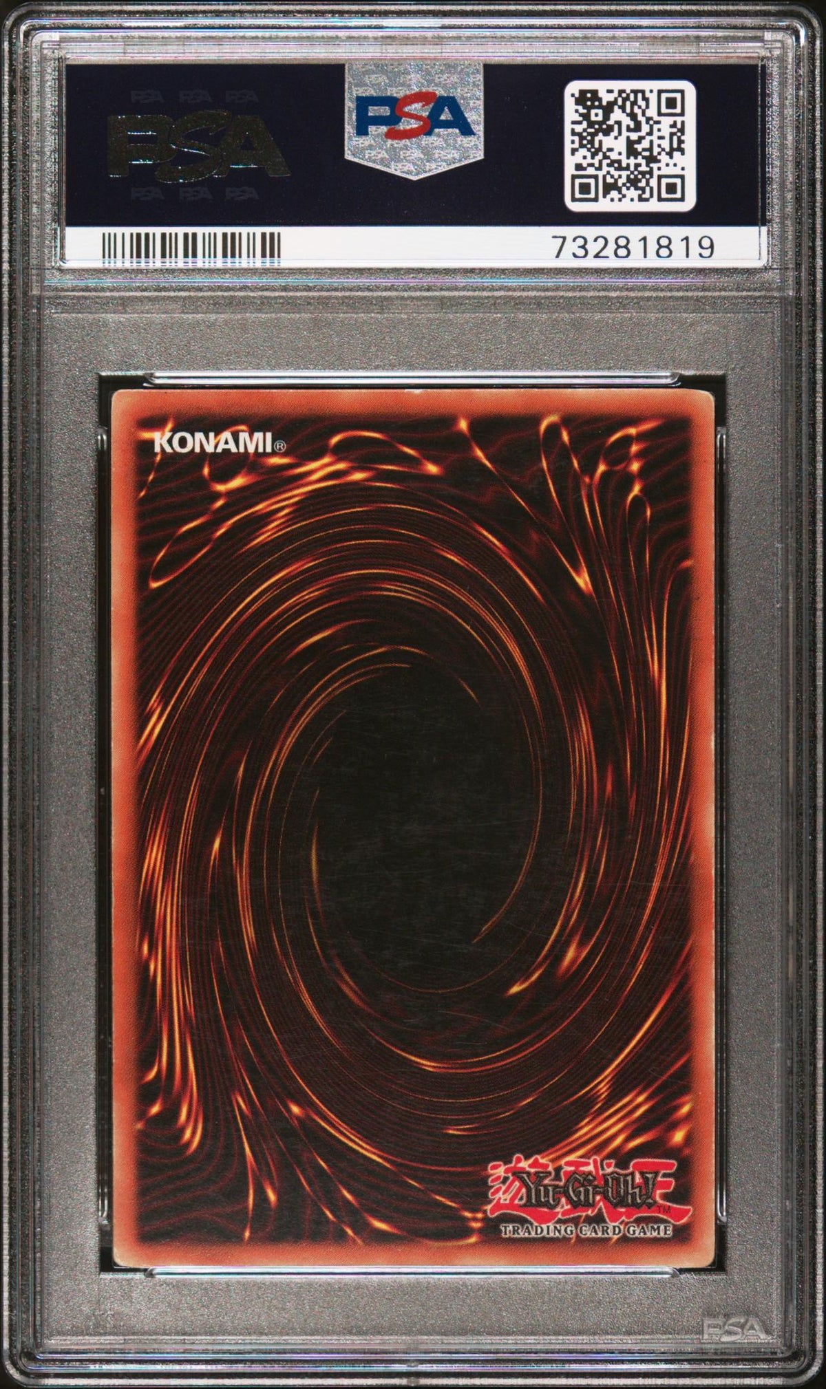 2002 Yu-Gi-Oh! Dark Magician #001 Promo BPT-Reverse Foil Error PSA 7