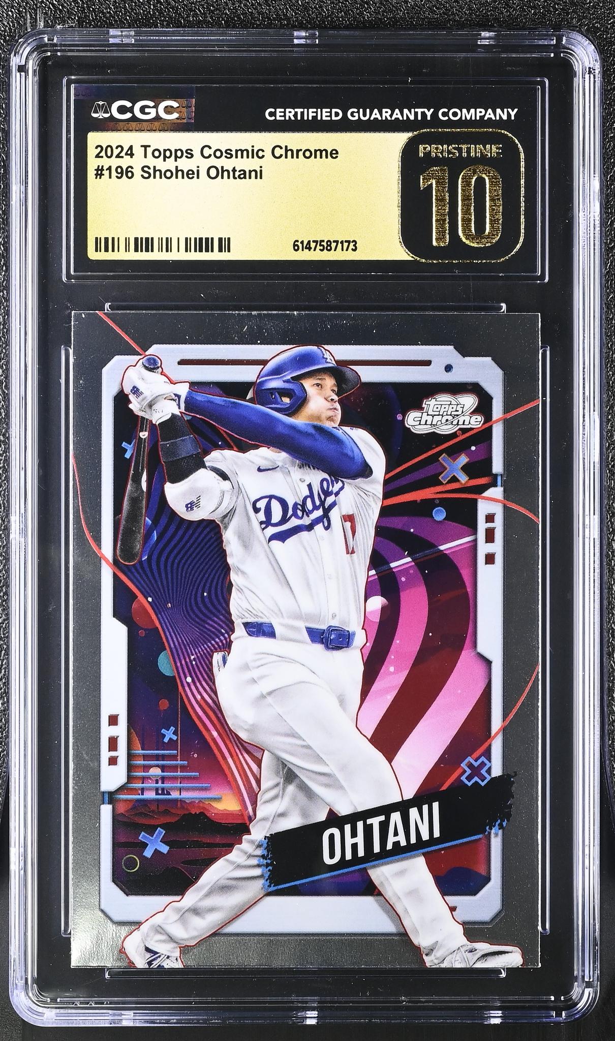 2024 Topps Chrome #196 Shohei Ohtani CGC 10