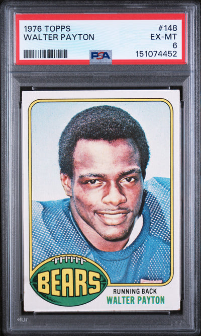 1976 Topps Walter Payton #148 PSA 6