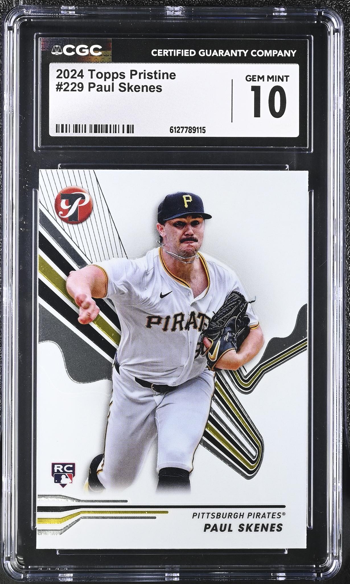 2024 Topps Pristine #229 Paul Skenes CGC 10